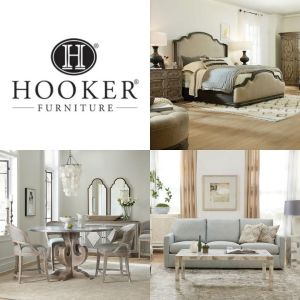 🌟 Brand Spotlight: Hooker Furniture 🌟 Get 15% off bedroom furniture, select mattresses, and flooring during our Savings in Bloom Sale: (Link)