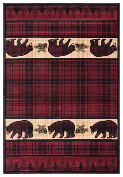 COTTAGE Bear Stone Burgundy