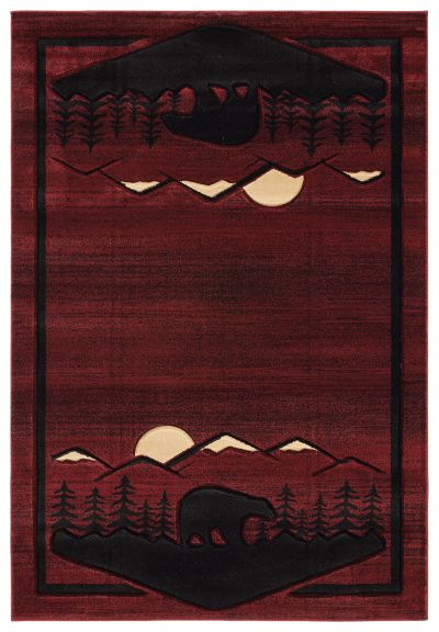 COTTAGE Treetops Burgundy