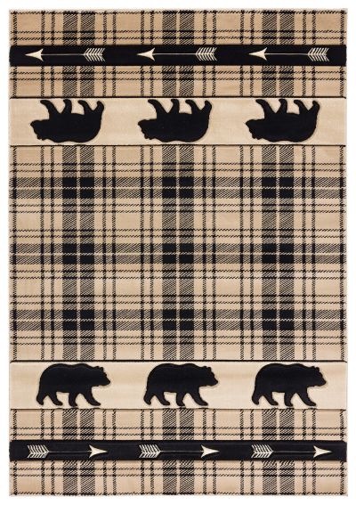 COTTAGE Tartan Bear Beige