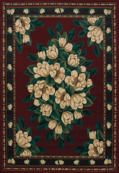 Manhattan Magnolia Burgundy