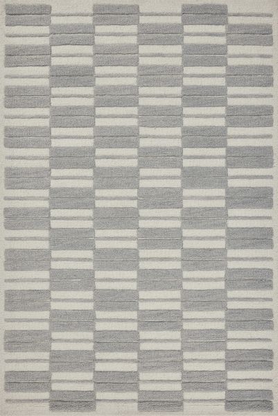 Chris Loves Julia X Loloi Bradley BRL-03 Ivory / Grey