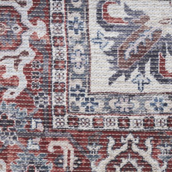 Nicole Curtis Machine Washable Series 1 Brick Ivory