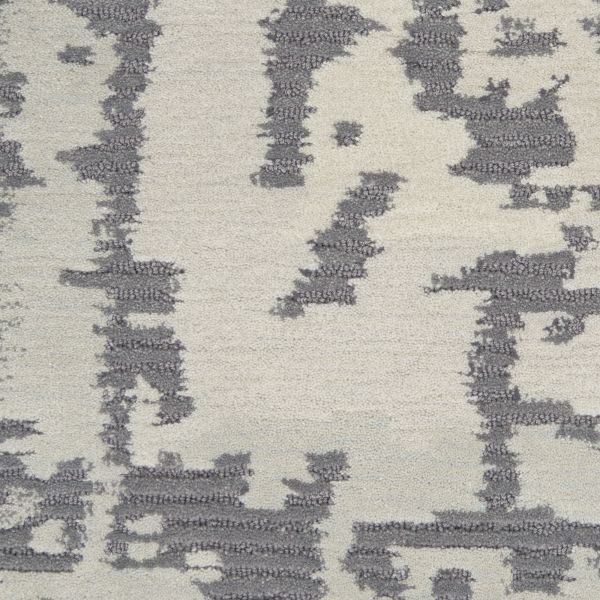 Nourison Home Symmetry Grey/Beige 5'3" x 7'9"