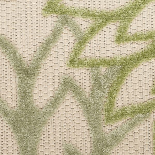 Nourison Home Aloha Ivory Green