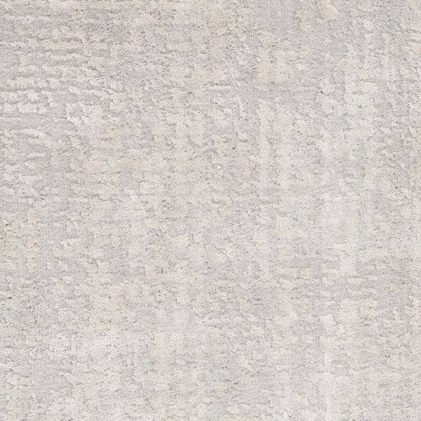 Nourison Home Silky Textures Ivory/Grey 2'2" x 7'6" Runner