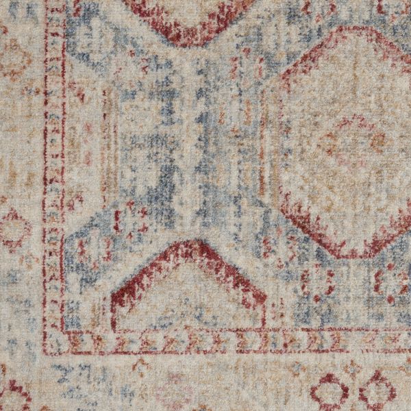 Nourison Home Homestead Light Blue Multi 3' x 5'