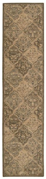 Nourison Home Silken Allure Multicolor 2'5" x 10' Runner