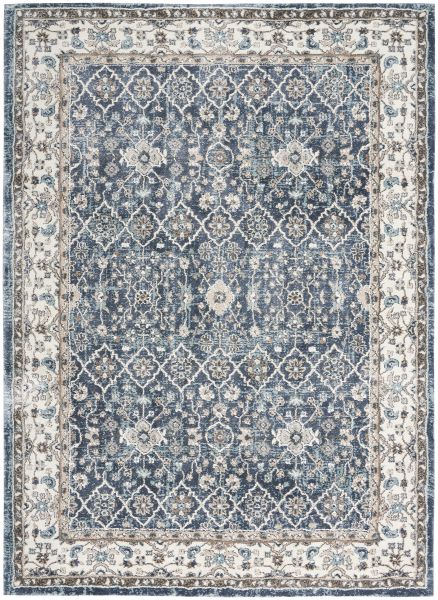 Nourison Home American Manor Blue/Ivory 3'11" x 5'11"
