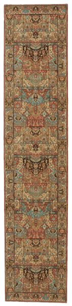 Nourison Home Living Treasures Multicolor 2'6" x 12' Runner
