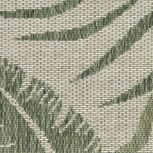 Nourison Home Garden Oasis Ivory Green