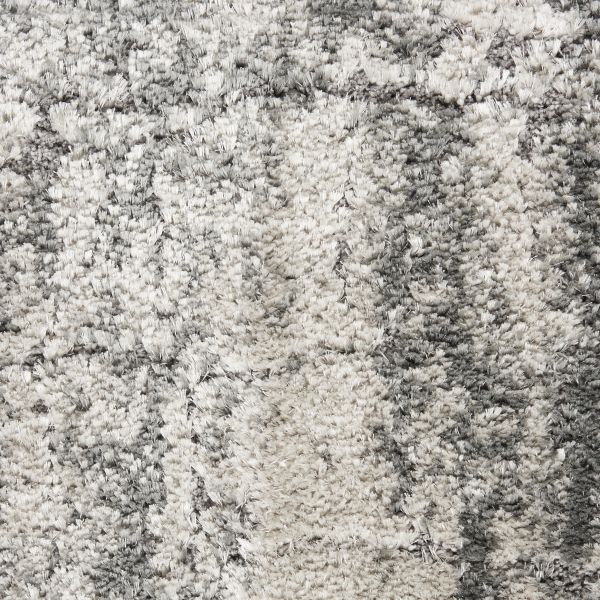 Nourison Home Dreamy Shag Ivory/Charcoal