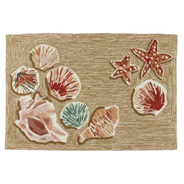 Liora Manne Frontporch Beachcomber Sand