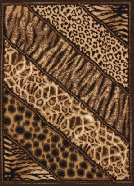 United Weavers Legends Slanted Safari Multi 5'3" x 7'2" Collection