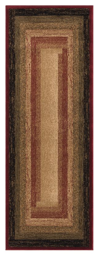 Highlands The Maze Red 2'7" x 7'2" Runner