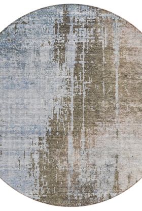 Addison Rugs Chantille Brown 8'0" x 8'0" Round Collection