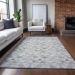 Addison Rugs Chantille Silver 8'0" x 10'0" Room Scene
