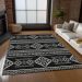 Addison Rugs Chantille Black 10'0" x 14'0" Room Scene