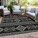 Addison Rugs Chantille Black 10'0" x 14'0" Room Scene