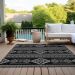 Addison Rugs Chantille Black 10'0" x 14'0" Room Scene