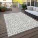 Addison Rugs Chantille Silver 8'0" x 10'0" Room Scene