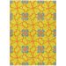 Addison Rugs Chantille Yellow 5'0" x 7'6" Collection