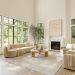 Nourison Home Soft Structure Beige Room Scene