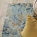 Oriental Weavers EVOLUTION 980a Blue Room Scene