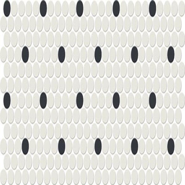 Daltile Keystones Arctic White/Black