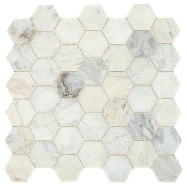 Daltile Marble Daphne White