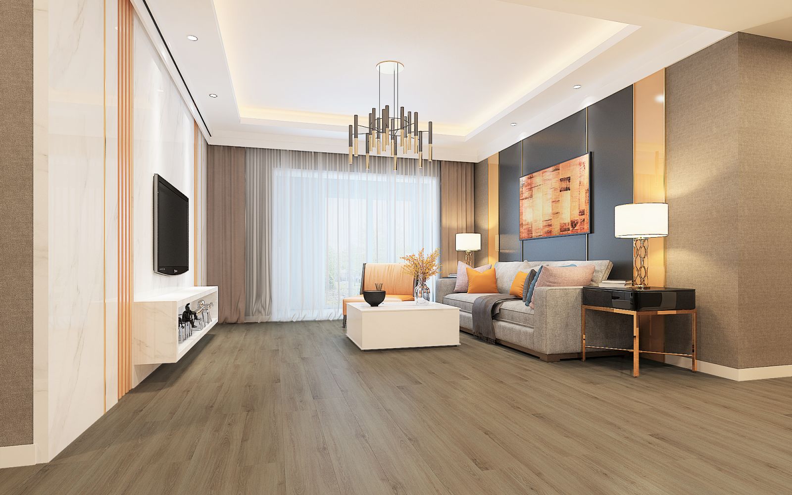 Lions Floor Trenta Candela Amber LI-SP01