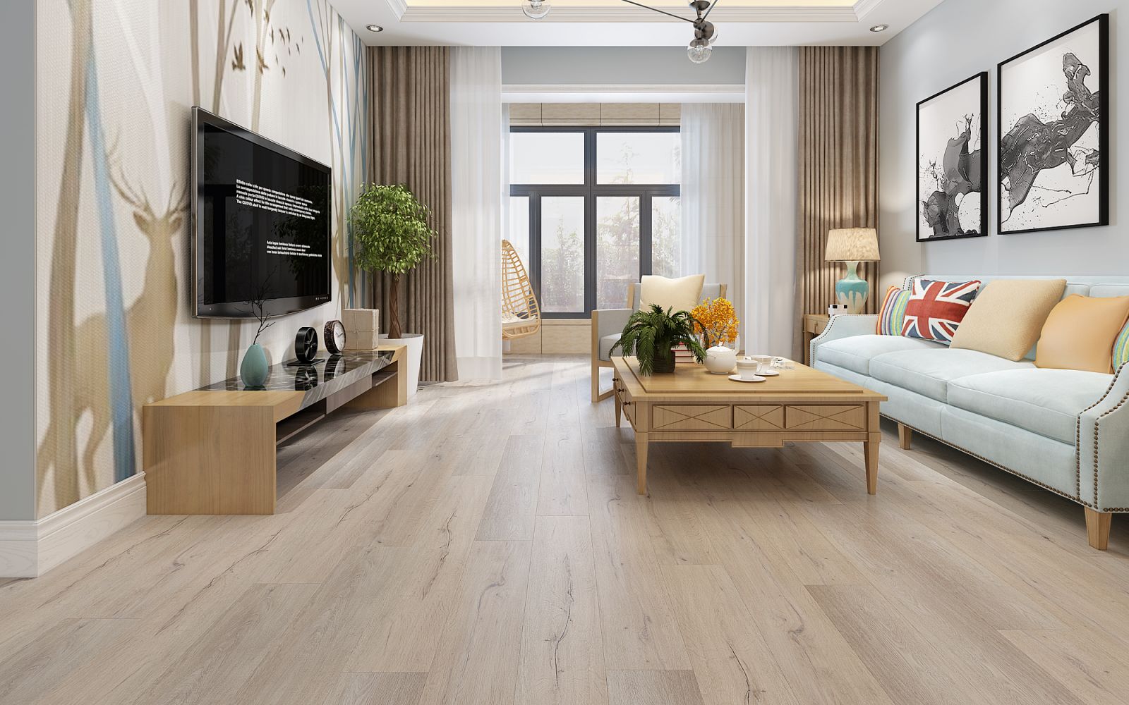 Lions Floor Versa White Wash LI-W01