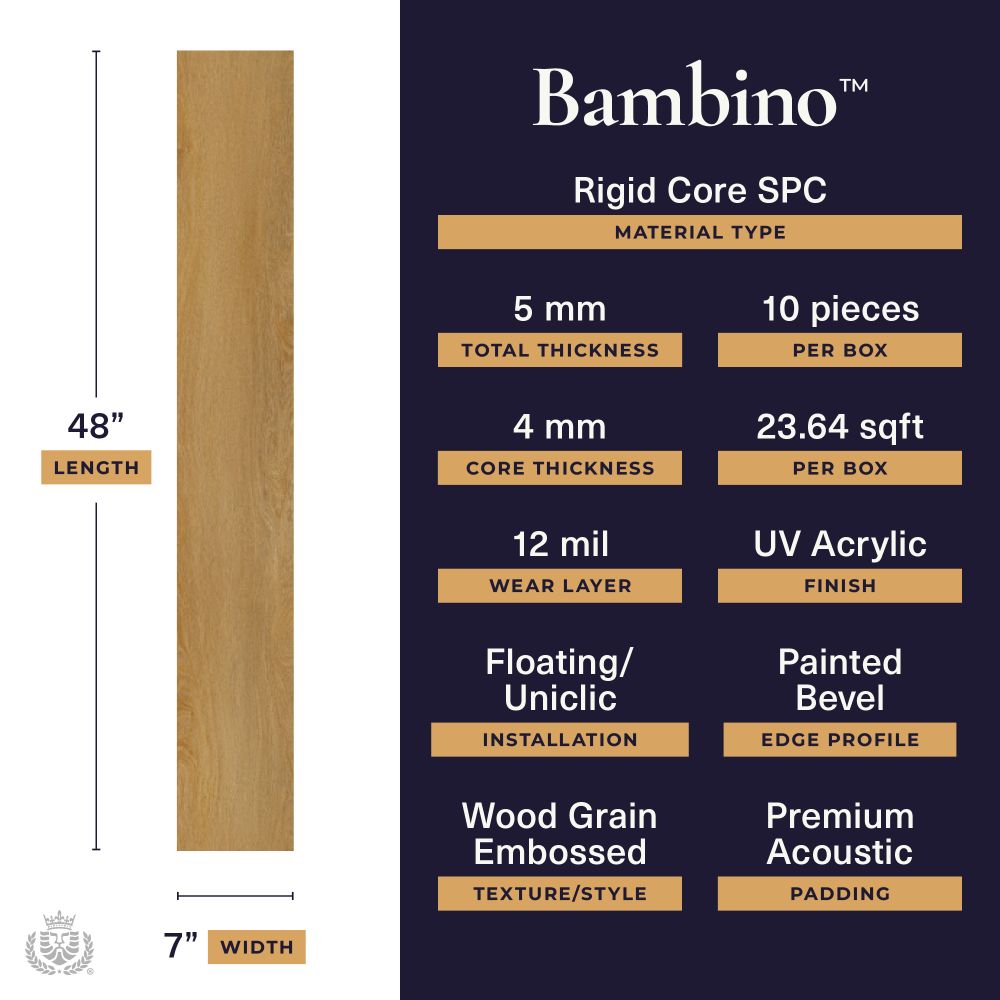 Lions Floor Bambino Biscotti Oak BB-XV