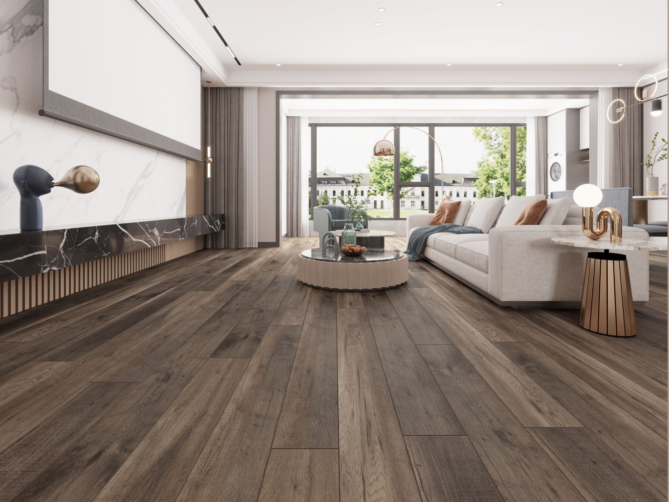 Linoです。 Shop Lions Floor Bambino Cliffside Oak BB-XIV SPC flooring | Lions