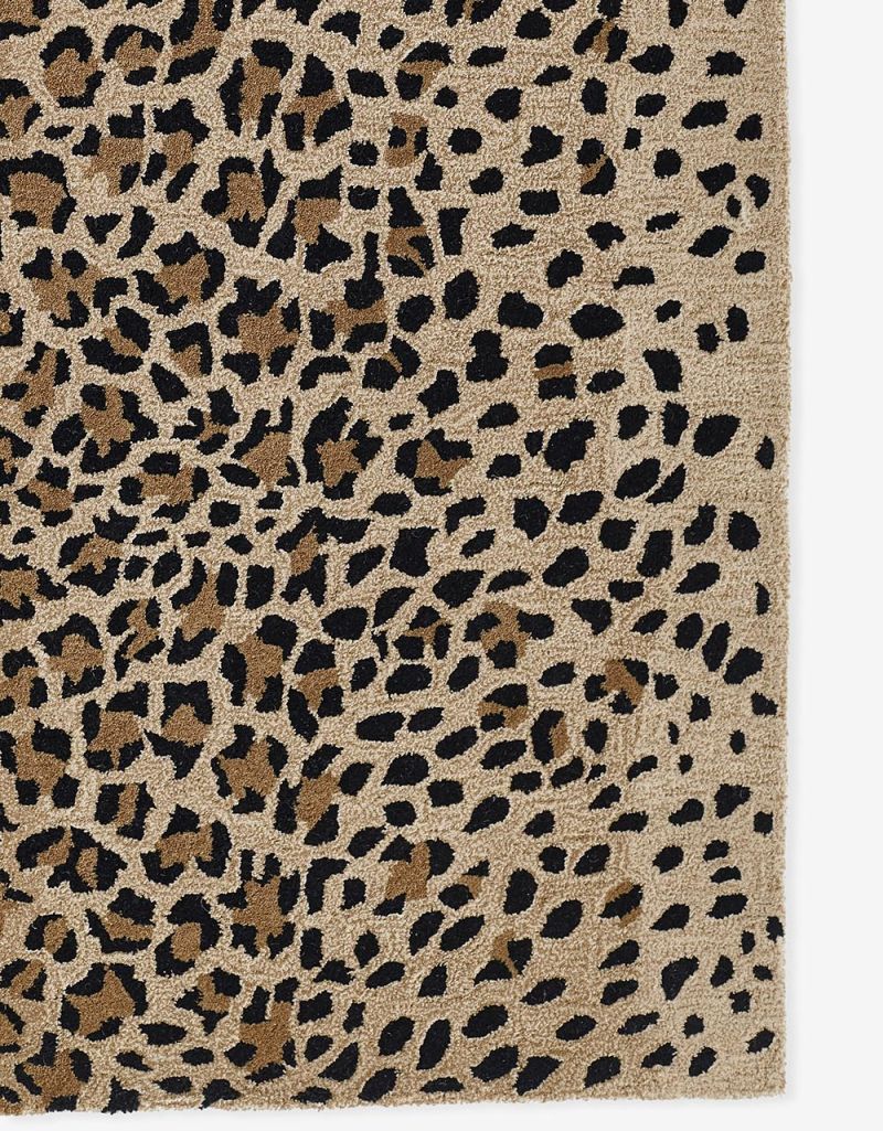 Erin Gates Woodland Wod2 Leopard Beige Rug from Erin Gates WOODLWOD