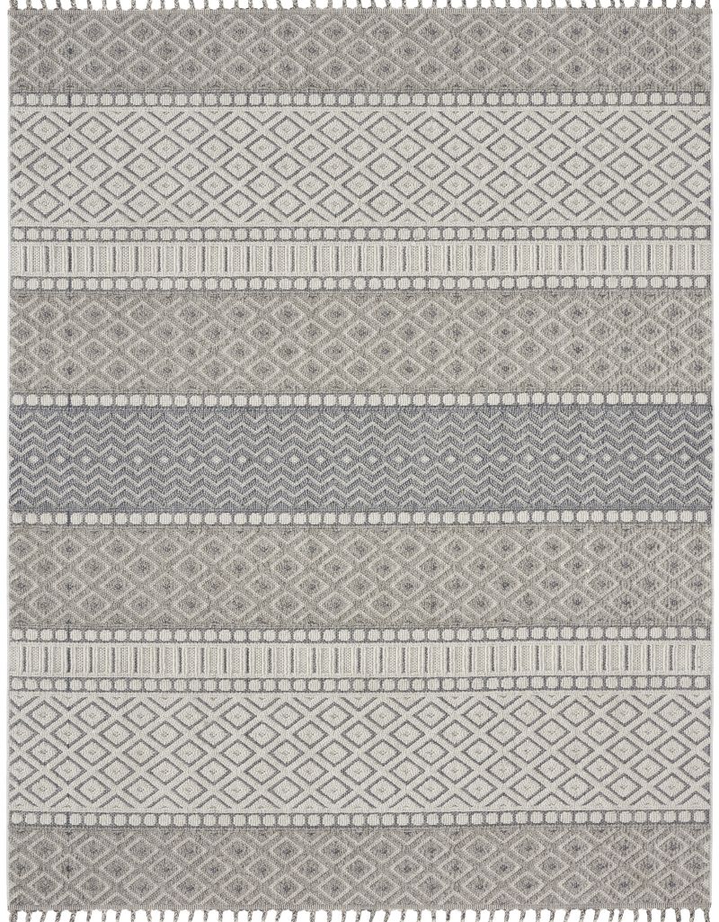 Nourison Home Paxton Ivory/Slate 5'3 x 7'11 Rug from Nourison Home 