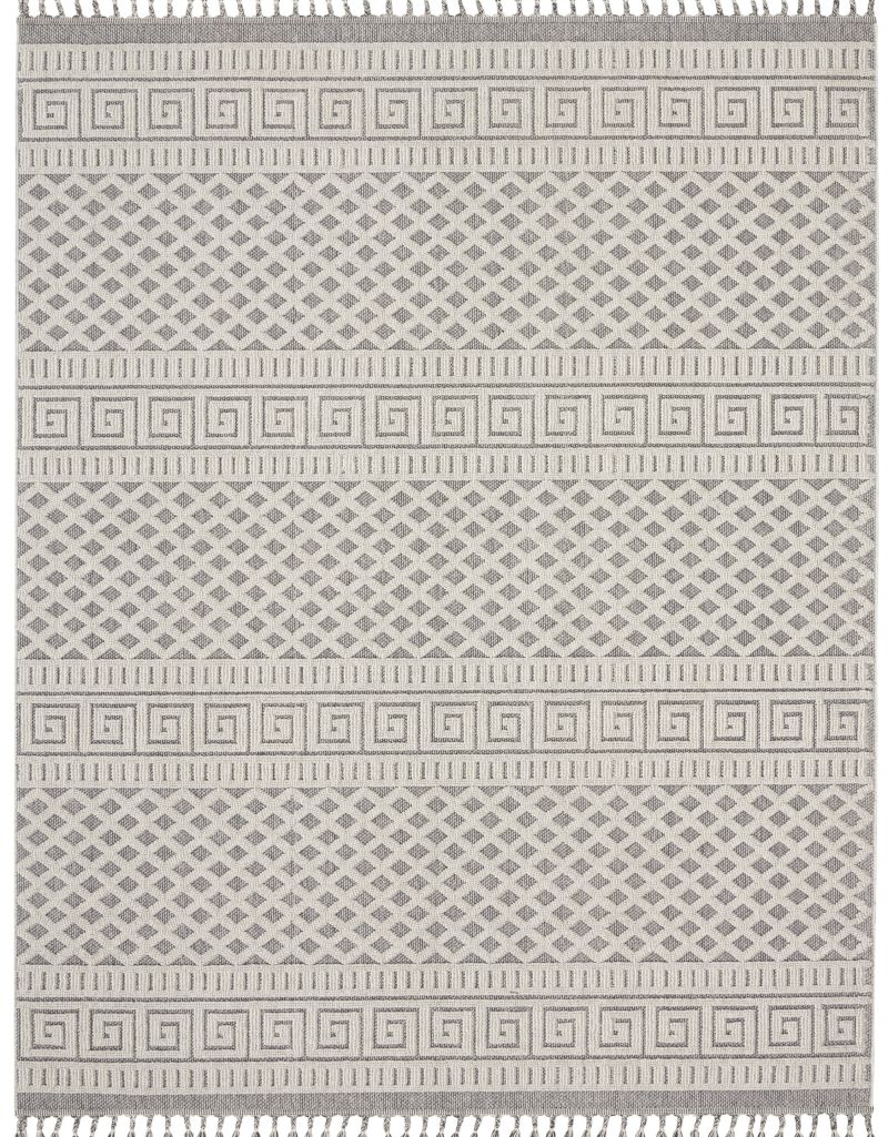 Nourison Home Paxton Ivory/Slate 5'3 x 7'11 Rug from Nourison Home 