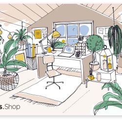 Area Rug Office Generic Gift Card