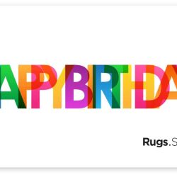 Happy Birthday Color Gift Card