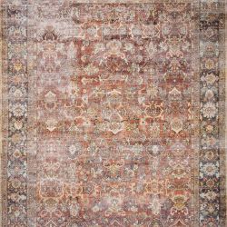 Loloi II Layla LAY-02 SPICE / MARINE Rug from Loloi II - LAYLLAY-02SQNN
