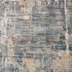 Loloi II Maeve MAE-03 Slate / Apricot 6'-7 x 9'-10 Rug from Loloi 