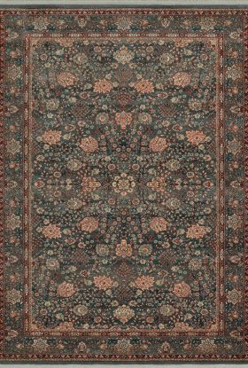 Couristan Kashimar Floral Vase Sage