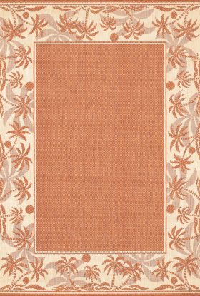 Couristan Recife Island Retreat Terra Cotta/Natural