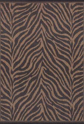 Couristan Recife Zebra Black/Cocoa