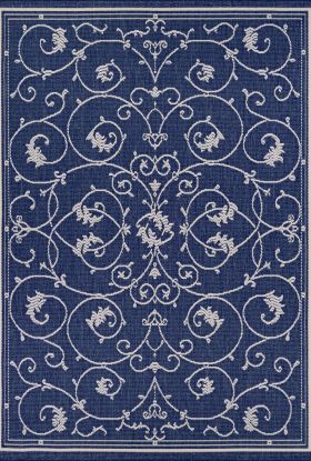 Couristan Recife Veranda Ivory/Indigo