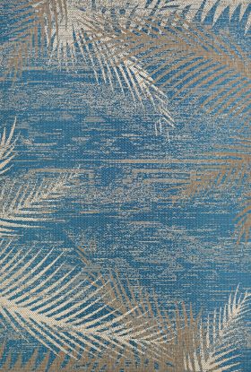 Couristan Monaco Tropical Palms Ocean