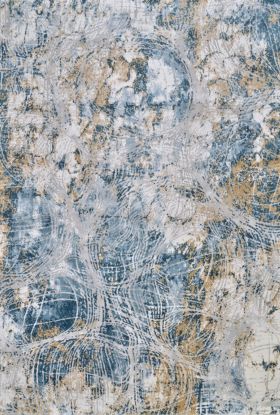 Couristan Brocatelle Gulf Streams Ocean-cream