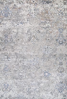 Couristan Brocatelle Oglive Silver/Cream