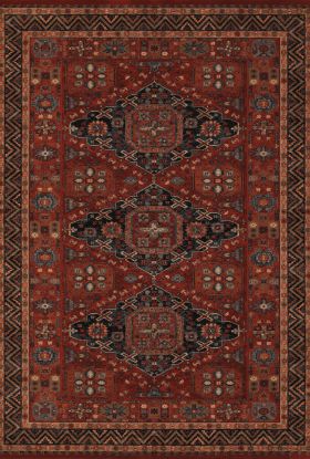 Couristan Old World Classic Kashkai Burgundy