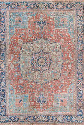 Couristan Pasha Heriz Ruby